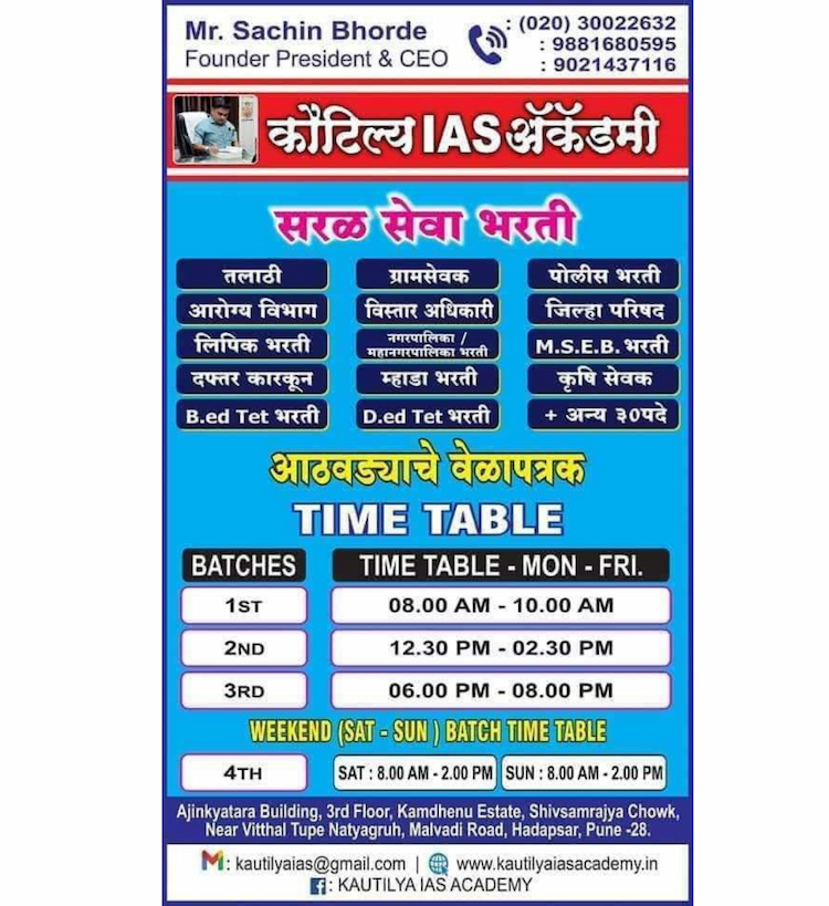 KAUTILYA IAS ACADEMY